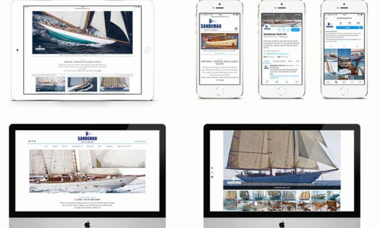 Recent work: Sandeman Yacht Company