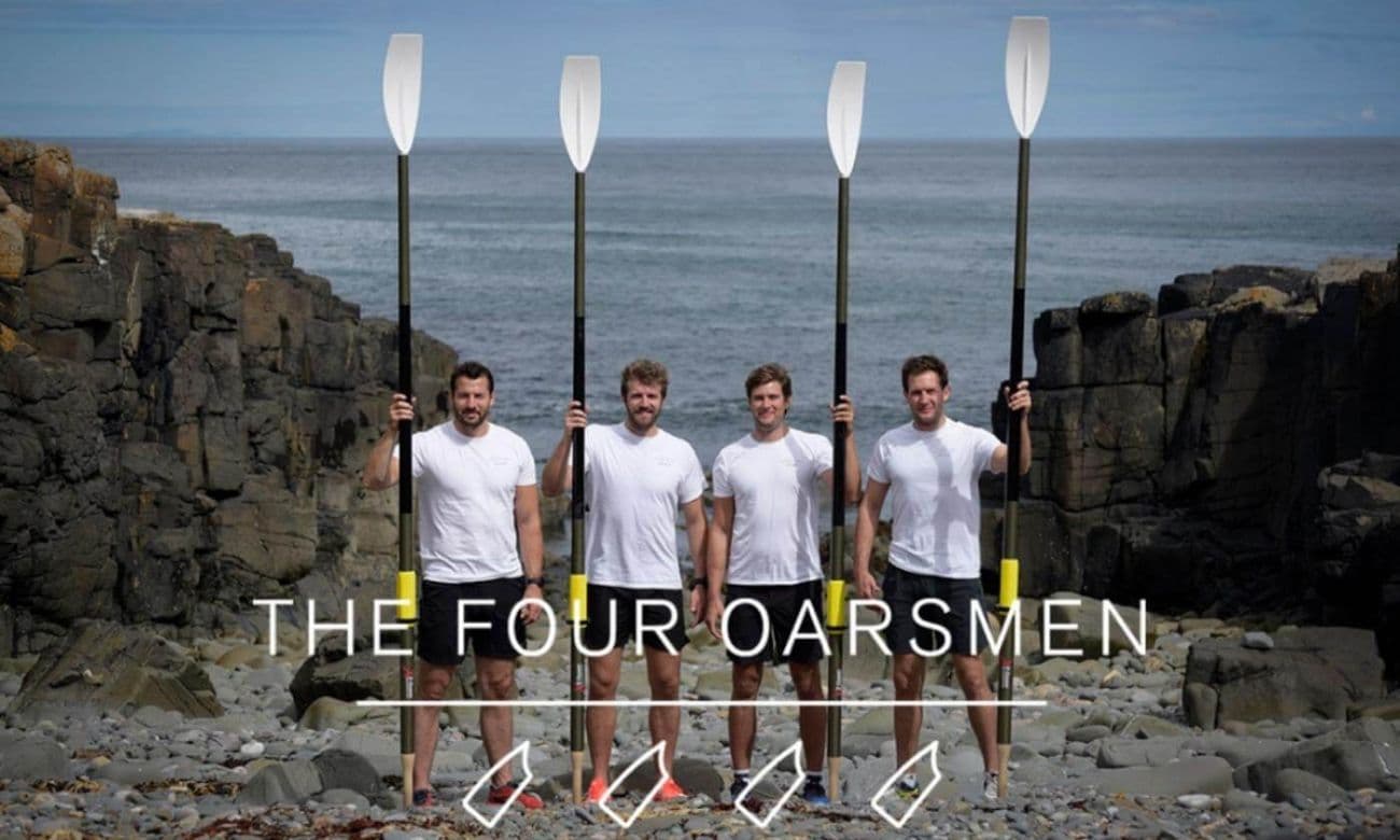 The Four Oarsmen win The Atlantic Challenge